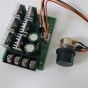 <strong>PWM</strong> <strong>DC</strong> Brush <strong>Motor</strong> <strong>Speed</strong> <strong>Controller</strong> 12V 24V 36V 48V 40A Governor Regulator - Product Image 2