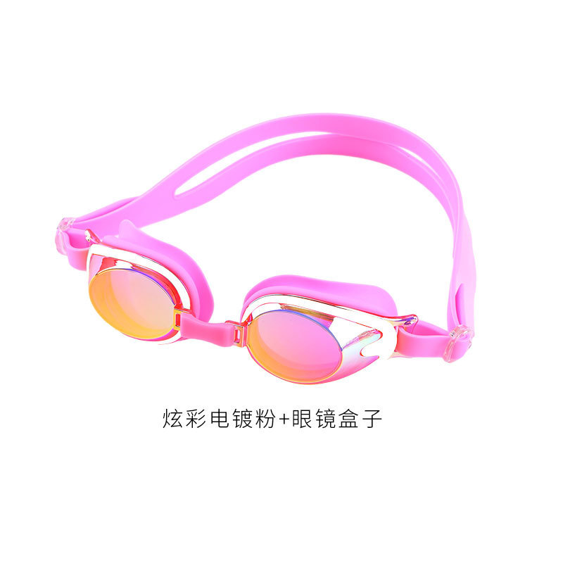 Étui à lunettes coloré avec revêtement en poudre électroplaquée
