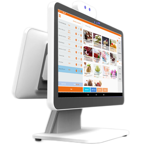15.6Inch Capacitive Touch Screen Single/ Dual Screens POS <strong>System</strong> Checkout Counter With LED8/VFD220/11.6 Inch 2nd <strong>Display</strong> Retail - Product Image 6