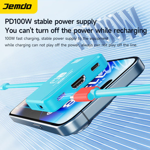 Jemdo Đế Chụp bằng nhựa 5 trong 1 di động để ghi âm 4k vòng lặp HD 1080p Thiết bị kép phát trực tiếp sạc nhanh - Product Image 3