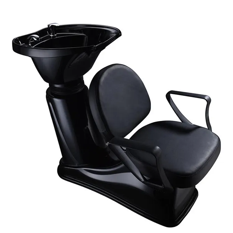 Cadeiras portáteis de lavar cabelo, cadeiras com base de fibra de vidro com lavagem de cabelo, para salão de beleza, fábrica, XT-229A