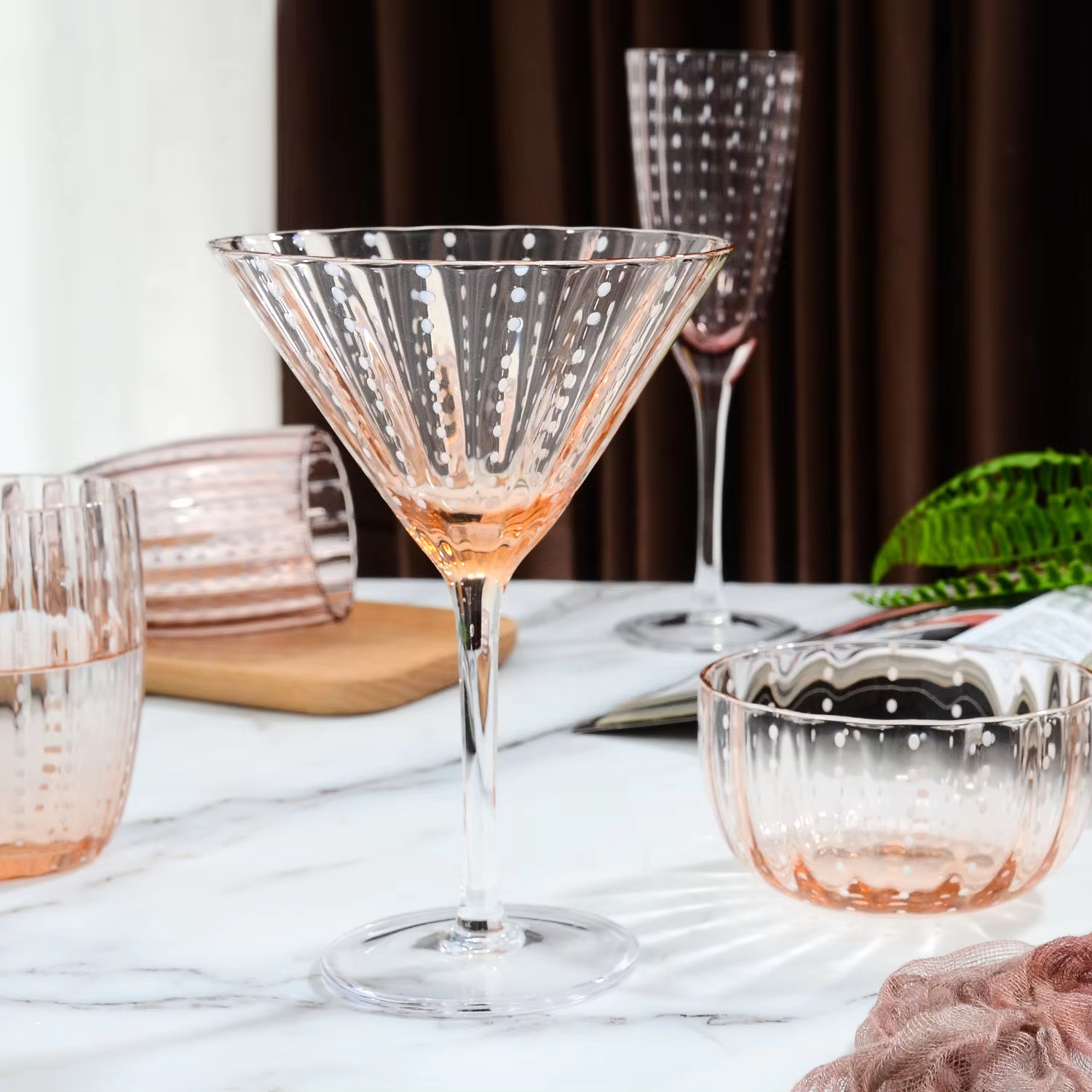 Verre à Cocktail-Ambré-250ml