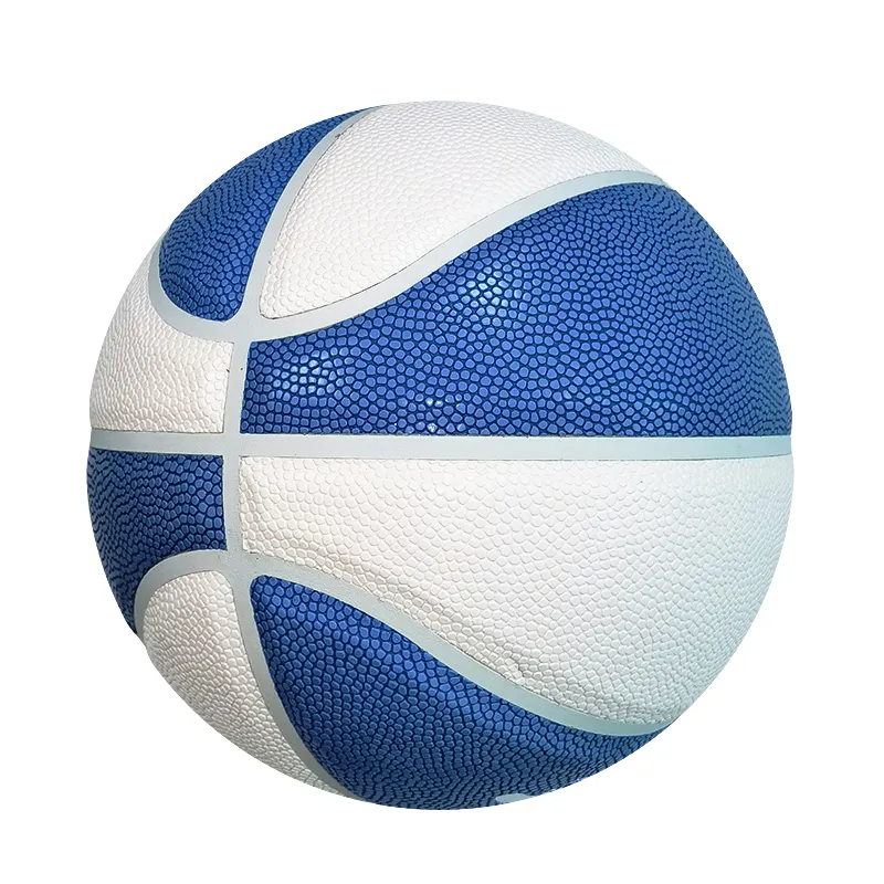 Pelota de baloncesto personalizada de alta calidad al por mayor tamaño oficial 29,5 Material de PU para niños adultos para uso en interiores y exteriores