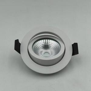 室内照明調整可能な埋め込みマウント3w 5w 7w COBラウンドスクエア天井LEDスポットライト - Product Image 4