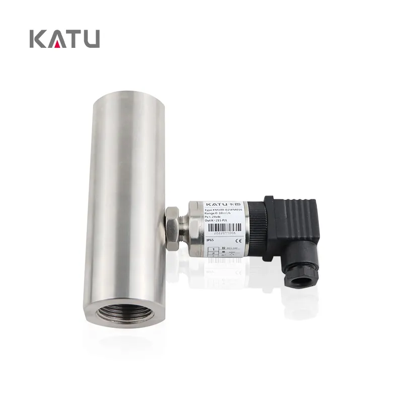 Продажа фабрики KATU FM100 электронный датчик расхода турбины для легкой установки