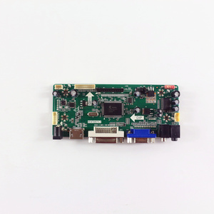 Placa controladora LCD compatible con VGA DVI Entrada lvds Salida de audio compatible con resolución 1920x1200 6/8 bit FHD Panel LCD