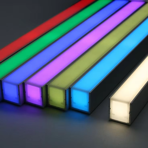 ไฟแถบ LED ปรับแต่งสี RGB 110V 220V 12V 24V RGBW ไฟ LED RGBW โปรไฟล์อลูมิเนียมและไฟซิลิโคนสำหรับบาร์คลับ - Product Image 1