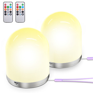 โคมไฟ LED กลางคืนสำหรับสถานรับเลี้ยงเด็กแบบทันสมัยสำหรับเด็กโคมไฟตั้งโต๊ะข้างเตียงหรี่แสงได้พร้อมคุณสมบัติแบบชาร์จไฟได้และรีโมทคอนโทรล - Product Image 6