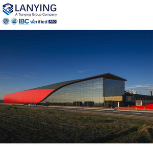 Prefab geprefabriceerde lichtstalen constructie magazijn werkplaats industriële commerciële fabriekshal - Product Image 6