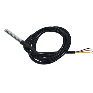Sensor de temperatura DS18B20 de 1M de alta precisión resistente al agua para Arduino Raspberry Pi DIY y otros experimentos
