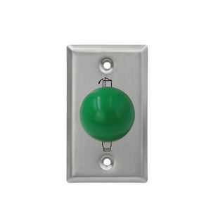 Prezzo di fabbrica in acciaio inossidabile pulsante di uscita 12/24V sistema di controllo accessi a fungo pulsante interruttore di rilascio della porta - Product Image 3
