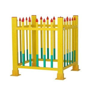 Fiberglass Transformer Fence Traffic <strong>Barrier</strong> for Power Engineering &amp; Road Applications - Product Image 1