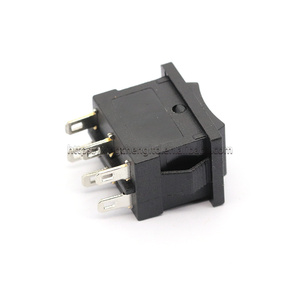 <strong>KCD1</strong>-<strong>101</strong> 6Pins <strong>3</strong> Position Rocker Switch 15*21MM on OFF on 6A 125V 10A 250VAC