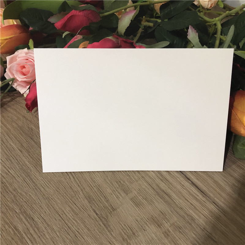 Carte vierge de page intérieure 90*120MM