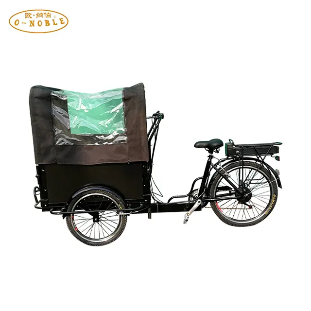 Грузовой Трехколесный Педальный Электрический голландский грузовой велосипед для детей