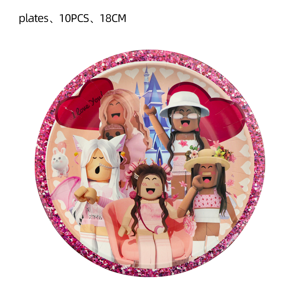 Plate-10pcs 7in