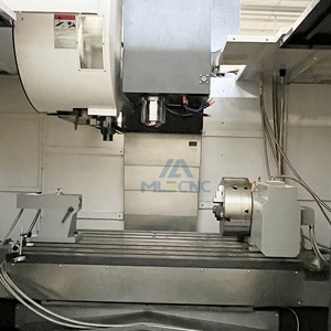 מכונת כרסום Cnc 5 צירים <span class=keywords><strong>11</strong></span> מרכז עיבוד CNC מסופק PLC בר קיימא אנכי 3 שנים ATC 16/24 מחליף כלים רובוט 1000
