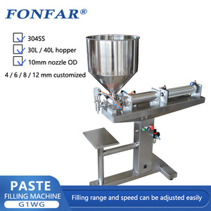 Elektrikli yarı otomatik yağ dolum makineleri/domates püresi dolum makinesi/suyu dolum makinesi - Product Image 5
