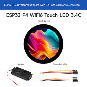 Scheda di sviluppo ESP32-P4 all'ingrosso con Display da 3.4 pollici DeepSeek AI interazione vocale WiFi/Bluetooth-per kit - Product Image 4