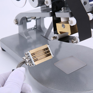 DY-8 manuelle Hand Mini tragbare Druckmaschine Tinten strahl drucker Heiß präge maschine Verfalls datum Codierung maschine - Product Image 3