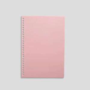 Cuaderno de hojas sueltas tamaño A4 A5 B5 con logotipo personalizado con cubierta de PP, 60 hojas, organizador encuadernado en espiral, diario, cuaderno de PP impreso - Product Image 5