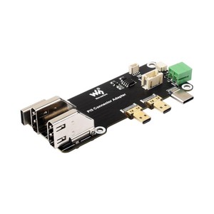 Waveshare Micro <strong>HDMI</strong> to <strong>HDMI</strong> Multifunctional Adapter, Compatible with <strong>Raspberry</strong> <strong>Pi</strong> 5 / 4B, Two Power Supply Methods - Product Image 1
