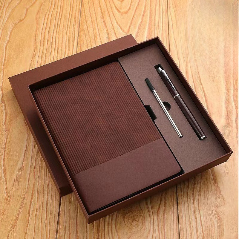 Brown gift box set