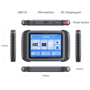 एक्स टूल डी 8 एस कार नैदानिक उपकरण मोटर वाहन स्कैनर ईकू कोडिंग 42 + सेवाओं टॉपलीलॉजी - Product Image 5