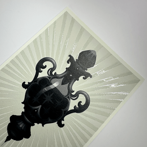 Tùy chỉnh tại chỗ UV in kỹ thuật số/giclee/UV 3D Varnish in ấn bức tranh kết cấu giấy Gallery mỹ thuật tường trang trí nội thất hình ảnh Áp phích - Product Image 3