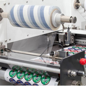 תעשייתי אגוז מעגל שטוחה נייד רול לגלגל נייר ויניל פלוטר עגול תווית מדבקת למות חותך מכונה - Product Image 5