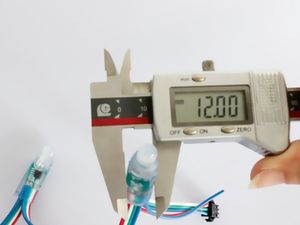 WS2811 IC 5V 12MM luces de cadena a todo Color direccionables individualmente DMX RGB LED impermeable para decoración Navidad Halloween - Product Image 3
