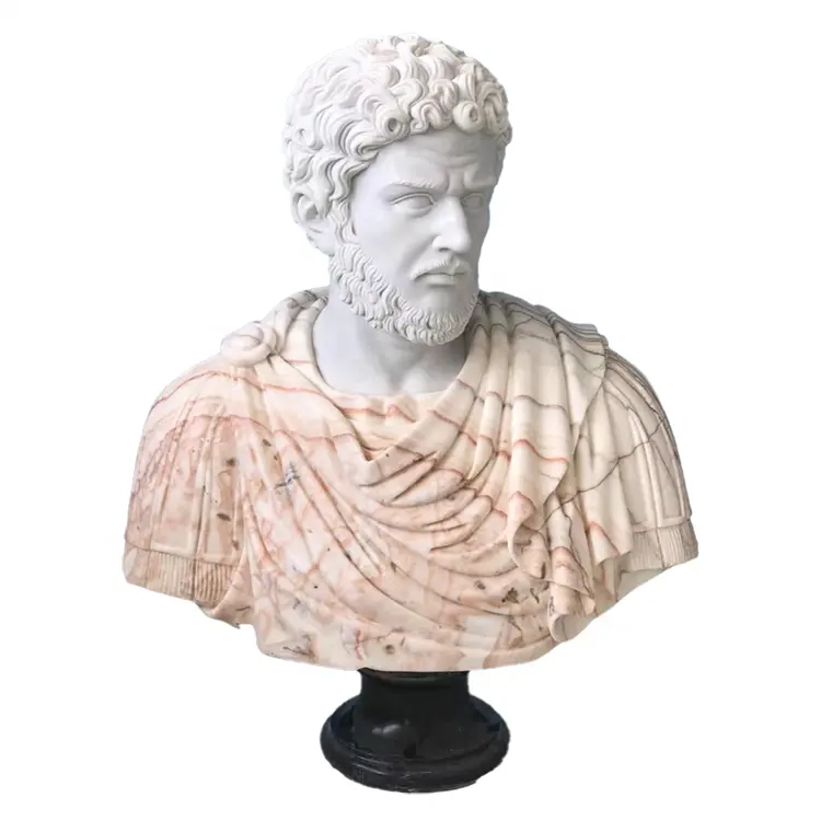 Interior decoration marble sculptured busts of famous people for sale