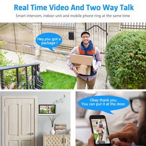 High Quality <strong>Intercom</strong> Interphone 7 Inch Video <strong>Intercom</strong> <strong>System</strong> Wireless Night Vision <strong>Intercom</strong> Phone - Product Image 4