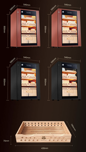 Elegant Design Cigar Humidifier Humidor with Adjustable <strong>Humidity</strong> - Product Image 3