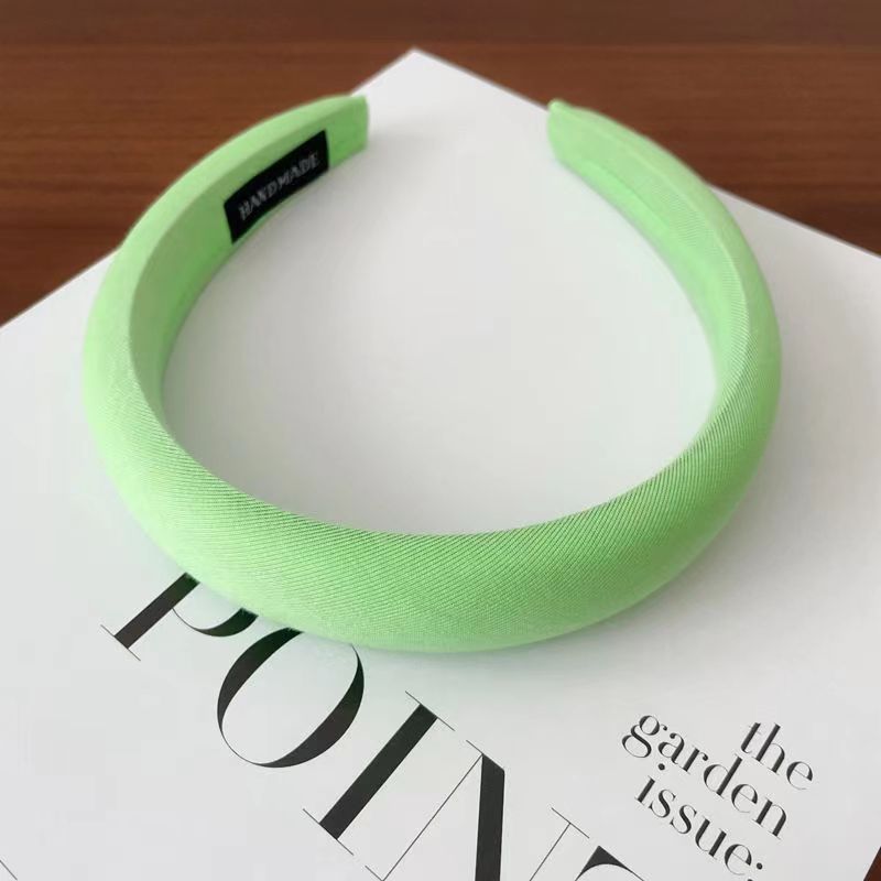 Diadema de esponja verde verde