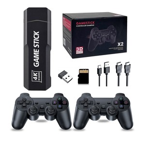 X2クロスボーダー4K HD PSPホームTVゲームX2 GD10ダブルワイヤレスアーケードシミュレーターコントローラーFC GBフォーマットゲームNES中古機能