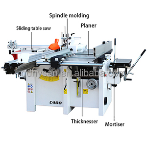 Enrutador de carpintería CNC C400 con mesa de vacío fácil de operar y máquina combinada de carpintería de grabado de precisión T-Square - Product Image 1