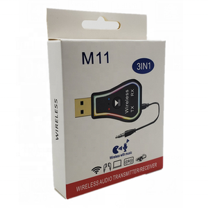 便携式蓝牙发射器接收器v5.0 2合1 usb蓝牙5.0适配器 - Product Image 4