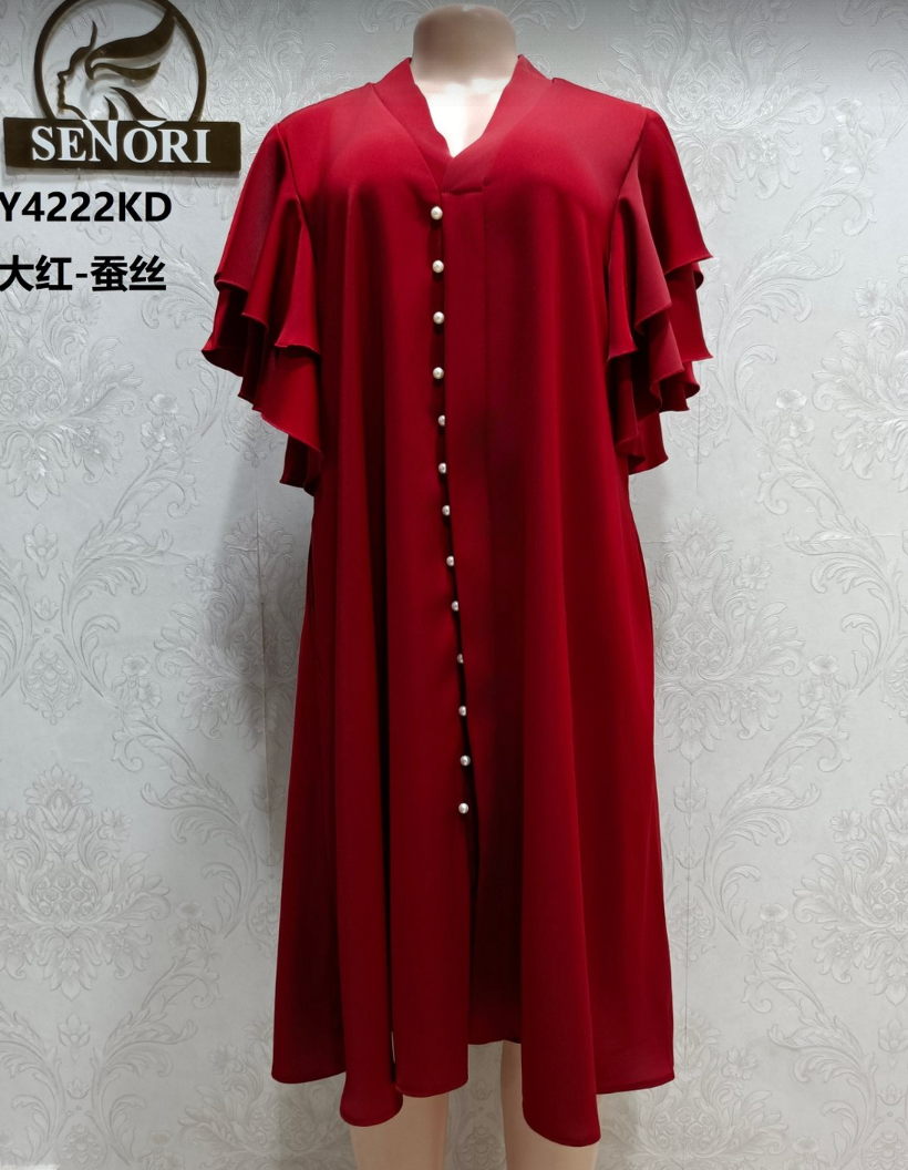 Deep Red-Silk