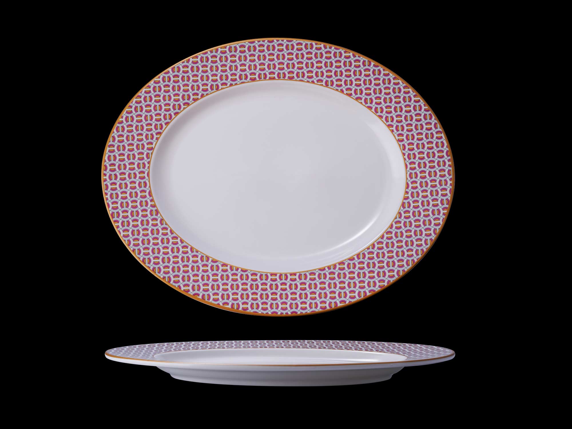 Plato Ovalado de 13 Pulgadas