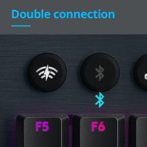Negro Logitech G913 Lightspeed soporte Bluetooth dos modos Rgb inalámbrico impermeable Teclado mecánico para juegos con retroiluminación - Product Image 4