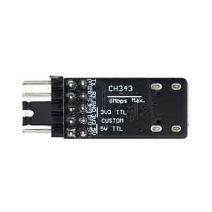 Módulo CH343P USB a TTL/UART USB a microcontrolador serie asíncrono de alta velocidad Descargador serie