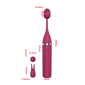 Ingebouwde Li-Ion Batterij, Werken Meer dan 1 Uur Clitoris Massager Siliconen Tamil Seksspeeltjes - Product Image 6