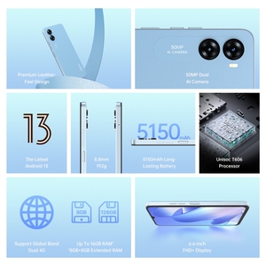 Global Version UMIDIGI 8GB+128GB UMIDIGI <strong>G3</strong> Max 6.6 Inch Android 13 Fingerprint Identification UMIDIGI Mobile Phone - Product Image 4