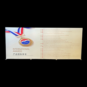JiongChang Custom Exhibition Stand Portable Trade Show Booth Display Reusable Led Backlit Seg Frameless Light Box - Product Image 4