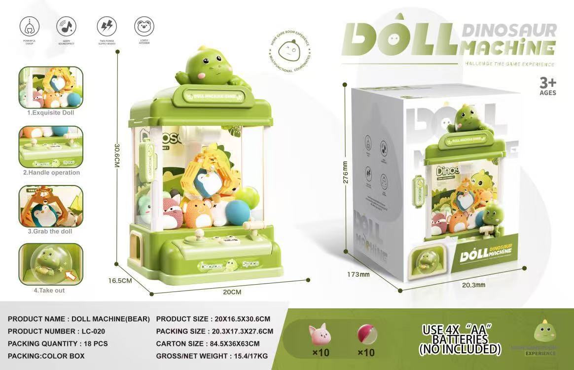 LC-020 Vert-10 Poupée + 10 Œufs torsadés - Boîte couleur
