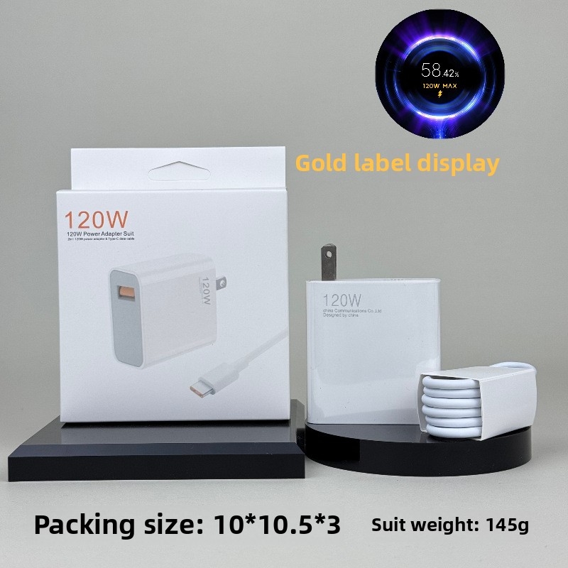 120W US oro Set (con caja)