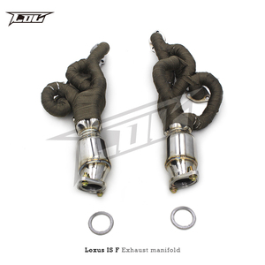 COC新しくアップグレードされた高品質エンジンボルテックスマニホールドヘッダーLexus ISF/IS F 5.0 2007-2014ステンレス鋼用