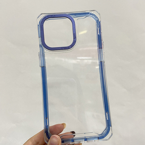 亚克力TPU背部组合新设计坚固的3合1手机后盖，适用于iPhone 13 Pro Max手机外壳14 15 Plus - Product Image 4