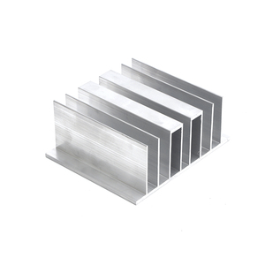 Radyatör soğutma sistemi için alüminyum soğutucu 6063 t5 özelleştirilmiş alüminyum profil soğutucu - Product Image 3